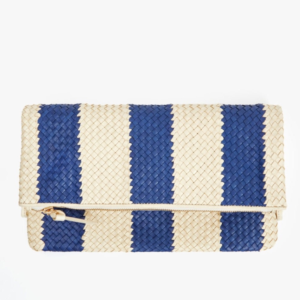 Clare V Foldover clutch with tabs.  Brand new. Never used. Tags not attached
